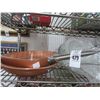 Image 2 : Copper Fry Pans 2, Asst. Glass Lids