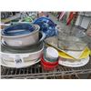 Image 2 : Electric Knife, Bakeware, Asst. Décor - Items On Shelf