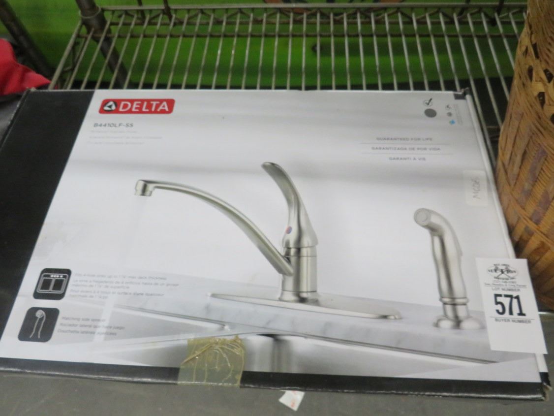 Delta Plumbing Fixture, Books, Other On Shelf