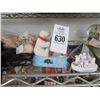 Image 2 : Alarm Clock, Snow Globes, Paper Weight, Air Brush Tanner, Dolls