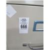 Image 2 : Beige Metal 4 Drawer File Cabinet