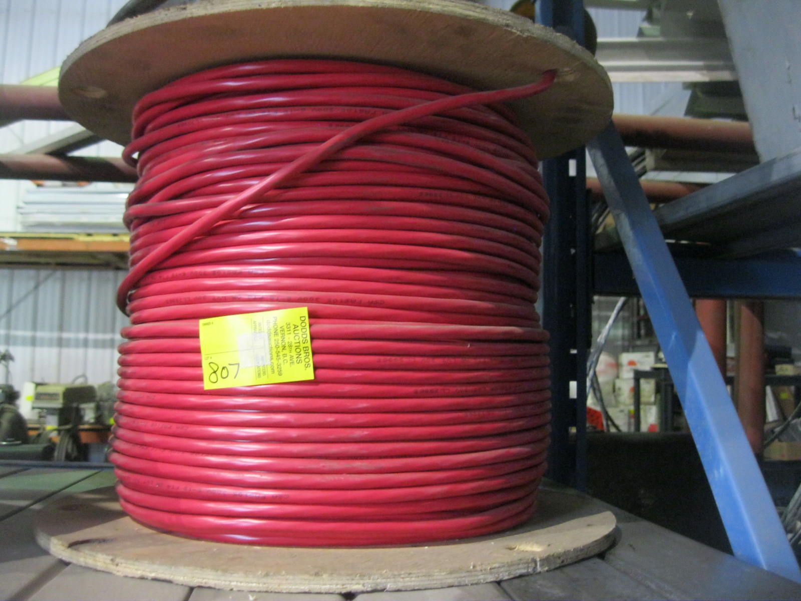 Large Multi Strand Wire LG. ROLL OF MULTI STRAND (6 STRAND) WIRE - Dodds Auction