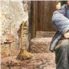 Image 2 : Springtime (Man with Chicks) by Junlui Original
