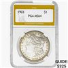 Image 1 : 1903 Morgan Silver Dollar PGA MS64