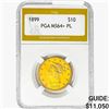 Image 1 : 1899 $10 Gold Eagle PGA MS64+ PL