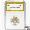 Image 1 : 1872 Nickel Three Cent PGA PR65 CAMEO