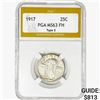 Image 1 : 1917 Standing Liberty Quarter PGA MS63 FH Type 2