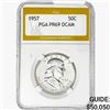 Image 1 : 1957 Franklin Half Dollar PGA PR69 DCAM