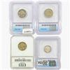 Image 2 : 1883-1927 [4] US Varied Silver Coinage PCI/ICG