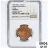 Image 1 : 1808 India Madras Presidency 10Cash NGC Genuine