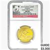 Image 1 : 2014 1/2oz. Gold China Panda 200 Yuan NGC MS69
