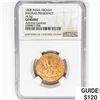 Image 1 : 1808 India Madras Presidency 10Cash NGC Genuine