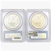 Image 2 : [2] 1885-O Morgan Silver Dollars PCGS/NGC MS63