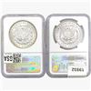 Image 2 : [2] Morgan Silver Dollars NGC MS63 [1884-O, 1887]