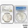 Image 1 : [2] Morgan Silver Dollars PCGS/NGC MS63 [1881-S, 1