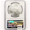 Image 2 : 1997-S J. Robinson Silver 26.73g Dollar NGC MS70