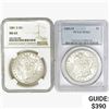 Image 1 : [2] Morgan Silver Dollars PCGS/NGC MS63 [1881-S, 1