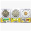 Image 2 : 1886-1953 [3] 1 1C, 2 $1 ANACS