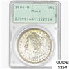 Image 1 : 1904-O Morgan Silver Dollar PCGS MS64