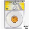 Image 1 : 1951 Wheat Cent ANACS PF63 RED