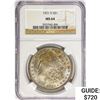 Image 1 : 1921-S Morgan Silver Dollar NGC MS64