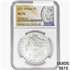 Image 1 : 2021 Morgan Silver Dollar NGC MS70