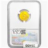 Image 2 : 1928 $2.50 Gold Quarter Eagle NGC MS62