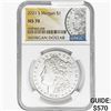 Image 1 : 2021 Morgan Silver Dollar NGC MS70