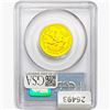 Image 2 : 2000 1/2oz. Gold Australia $50 WTC PCGS GemUNC