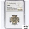 Image 1 : 1916 Barber Quarter NGC AU55
