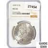 Image 1 : 1890-S Morgan Silver Dollar NGC MS62