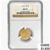 Image 1 : 1913 $2.50 Gold Quarter Eagle NGC MS62