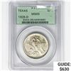 Image 1 : 1935-D Texas Half Dollar PCGS MS65