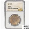 Image 1 : 1937 Arkansas Half Dollar NGC MS66+