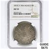 Image 1 : 1893CA MM Mexico Silver 8 Reales NGC AU53
