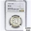 Image 1 : 1953-S Franklin Half Dollar NGC MS66