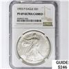 Image 1 : 1993 American 1oz Silver Eagle NGC PF69 UC