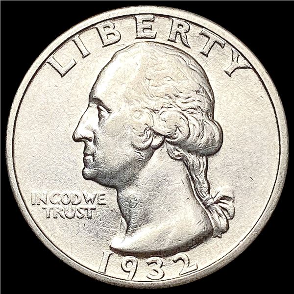 1932-S Washington Silver Quarter CLOSELY UNCIRCULATED