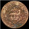 Image 2 : 1817 Coronet Head Large Cent NICELY CIRCULATED