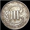 Image 2 : 1852 Silver Three Cent LIGHTLY CIRCULATED