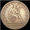 Image 1 : 1853 A+R Seated Liberty Quarter LIGHTLY CIRCULATED