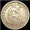 Image 1 : 1854 Arws Seated Liberty Half Dime CLOSELY UNCIRCULATED