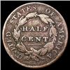 Image 2 : 1829 Classic Head Half Cent NICELY CIRCULATED
