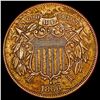 Image 1 : 1866 Two Cent Piece NEARLY UNCIRCULATED