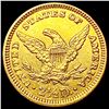 Image 2 : 1907 $2.50 Gold Quarter Eagle CLOSELY UNCIRCULATED