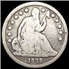Image 1 : 1838 Seated Liberty Dime NICELY CIRCULATED