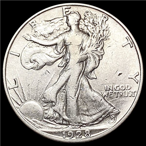 1928-S Walking Liberty Half Dollar CLOSELY UNCIRCULATED