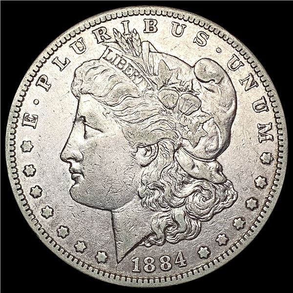 1884-S Morgan Silver Dollar LIGHTLY CIRCULATED