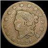 Image 1 : 1824 Coronet Head Large Cent NICELY CIRCULATED