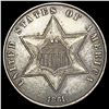 Image 1 : 1861 Silver Three Cent CLOSELY UNCIRCULATED